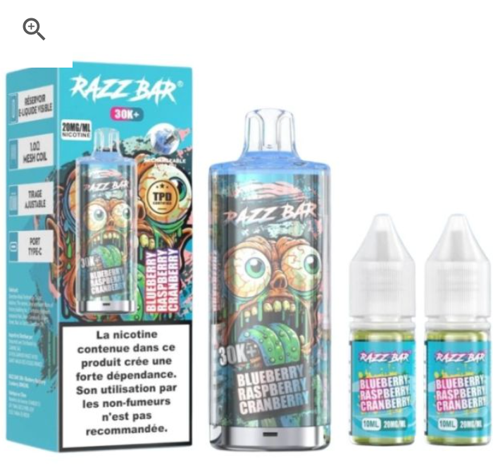 Puff Razz Bar 30K