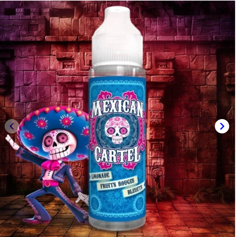 Limonade Fruits Rouges Bleuets- Mexican Cartel 50ml