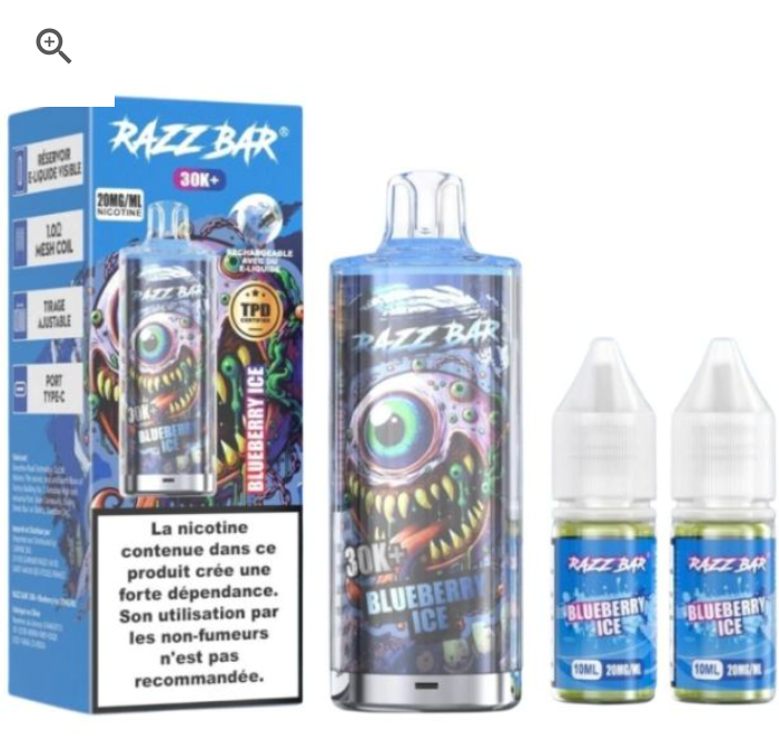 Puff Razz Bar 30K