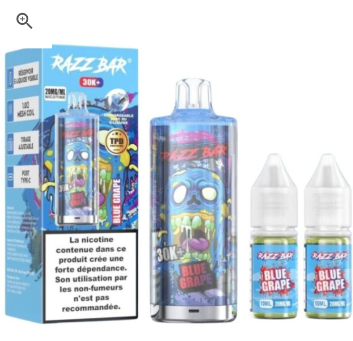 Puff Razz Bar 30K