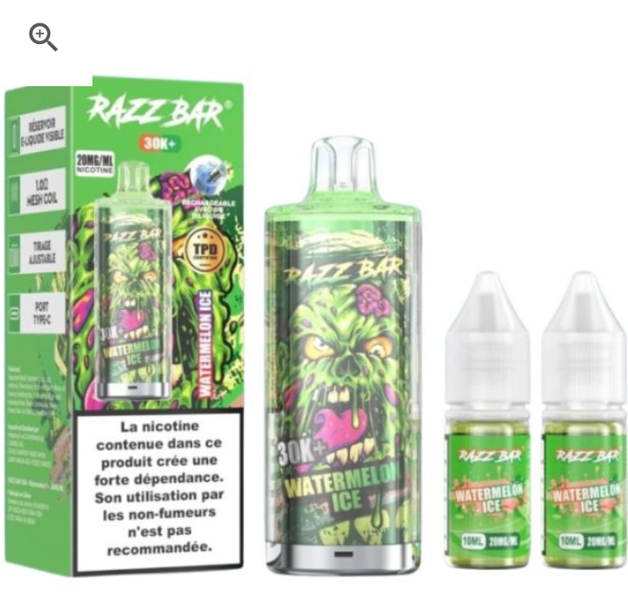 Puff Razz Bar 30K