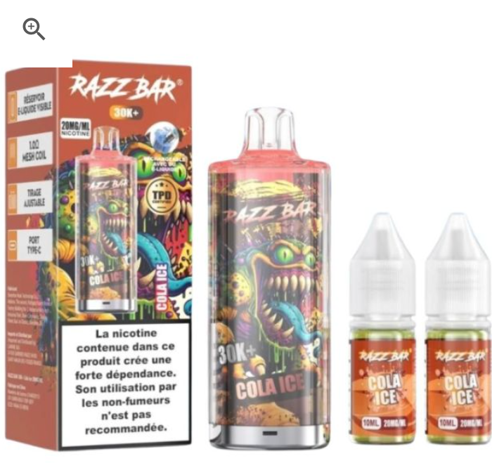 Puff Razz Bar 30K