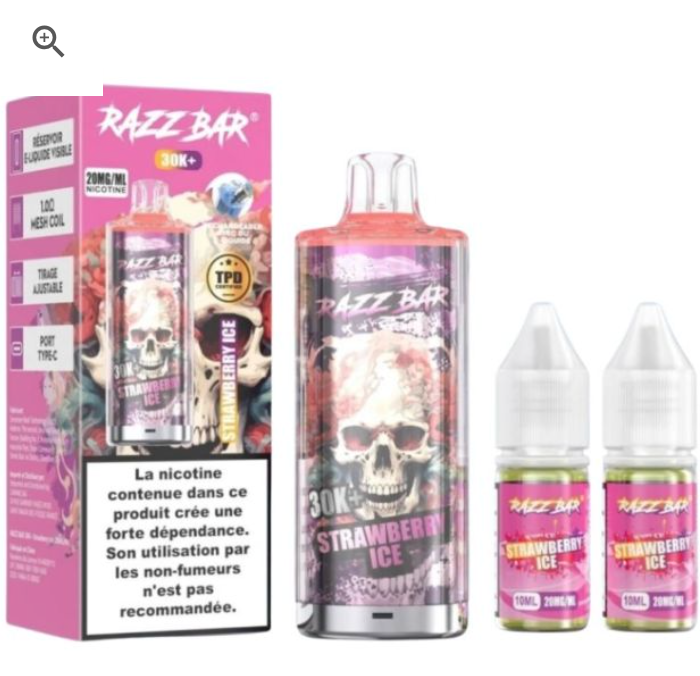 Puff Razz Bar 30K