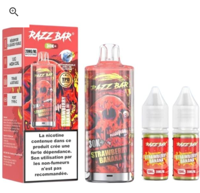 Puff Razz Bar 30K