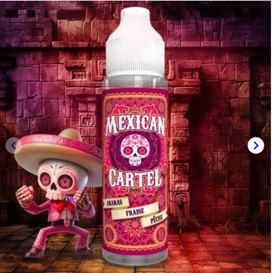 Ananas Fraise Pêche -Mexican Cartel 50ml