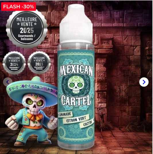 Limonade Citron Vert Cactus Mexican Cartel 50ml