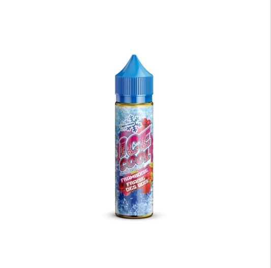 E liquide Framboise Fraise des Bois 50ml - ICE COOL
