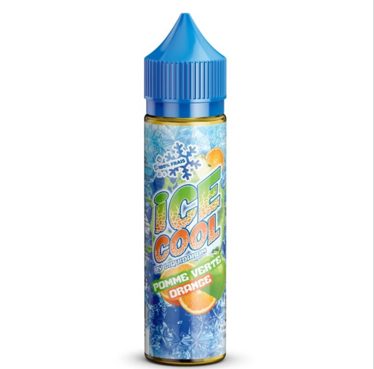 E liquide Pomme Verte Orange 50ml - ICE COOL