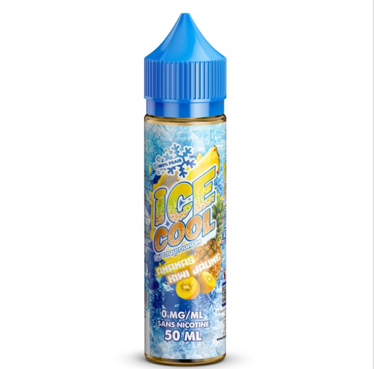 E liquide Ananas Kiwi Jaune 50ml - ICE COOL